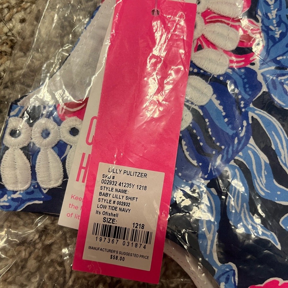 NWT Lilly Pulitzer baby Shift dress with bloomers. - Picture 5 of 8